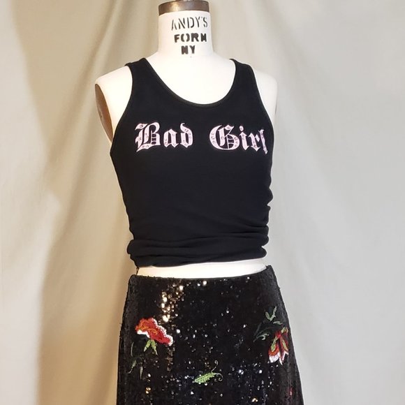 🎁Host Pick🎁Bejeweled by Susan Fixel Tank Ltd Edition w/Swarovski crystals - Picture 3 of 3